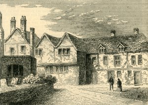 Hôpital Sainte-Catherine - Les maisons des frères en 1781, c. 1872 - Unbekannt