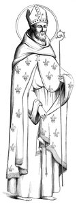 Saint Louis 1274-1297, évêque de Toulouse - Unbekannt