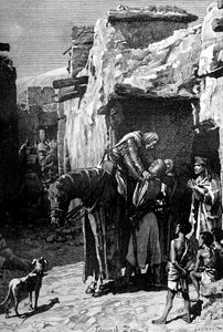 Saint Louis, Roi de France, cherchant refuge contre les Sarrasins, 1909 - Unbekannt