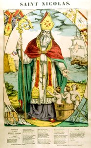 Saint Nicolas, XIXe siècle - Unbekannt
