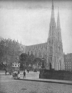 Cathédrale Saint-Patrick, New York, vers 1897 - Unbekannt