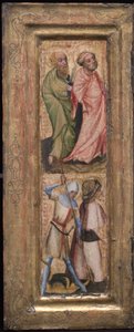 Saint Pierre et Saint Paul, Saint Georges et Saint Jacques le Majeur, vers 1424