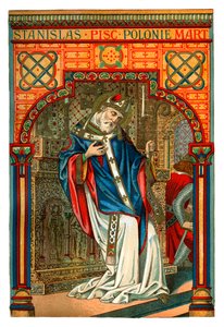 Saint Stanislas, évêque et martyr polonais du 11e siècle - Unbekannt
