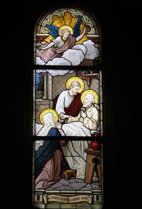 Église Notre-Dame du Rosaire : Saint Joseph, patron de la mort, Saint-Ouen - Unbekannt