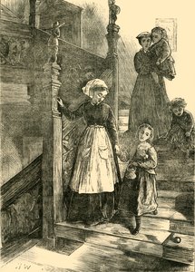 Escalier de la maison Cromwell, 1876 - Unbekannt