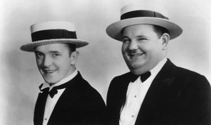 Stan Laurel 1890-1965 et Oliver Hardy 1892-1957, 20ème siècle