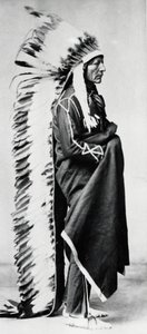 Standing Bear, chef des Sioux Dakota, Indiens des Plaines d
