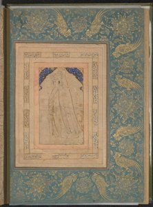 Jeune homme debout en cape, Folio de l