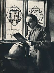 Stanley Baldwin dans la galerie à Chequers - Unbekannt