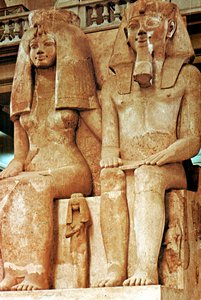 Statue, Aménophis III, Égypte, XVIIIe dynastie