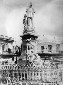 Statue de Francisco Albear, 1890, années 1920