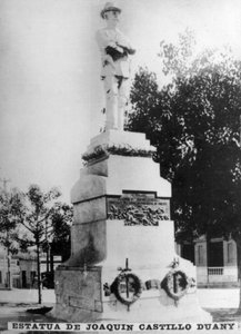 Statue de Joaquin Castillo Duany, 1858-1902, années 1920