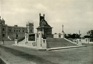 Statue de la reine Victoria devant le Victoria Memorial Hall, 1925 - Unbekannt