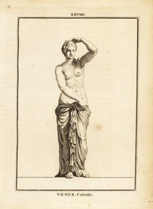 Statue de Vénus Céleste, déesse romaine de l