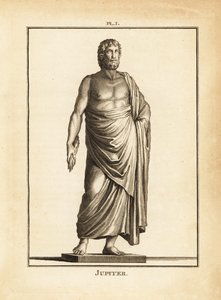 Statue du dieu romain Jupiter