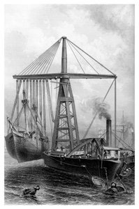 Derrick à vapeur, 1866 - Unbekannt