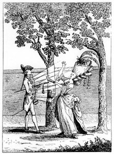 Boutons en acier, Coup de Bouton, 1777 - Unbekannt