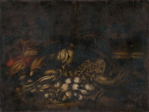 Nature morte avec légumes