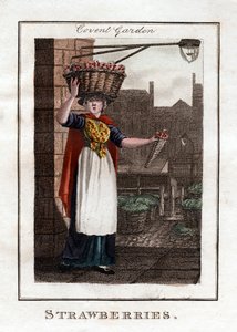 Fraises, Covent Garden, Londres, 1805