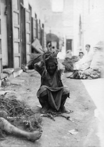Scène de rue, Casablanca, Maroc, vers 1920-1930