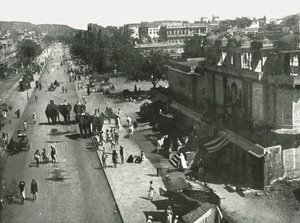 Scène de rue dans la ville de Jaipur, Inde - Unbekannt