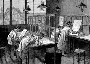 Étudiants à l