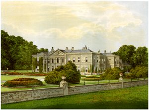 Studley Royal, Yorkshire, maison du marquis de Ripon, vers 1880 - Unbekannt