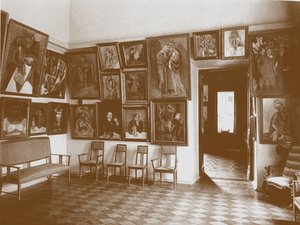 Étude connue sous le nom de la Salle Picasso dans la maison Shchukin - Unbekannt