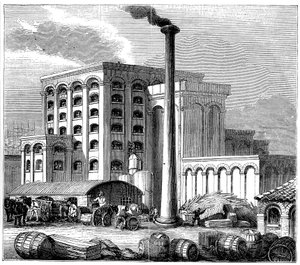 Raffinerie de sucre, Southampton, Angleterre, ouverte en 1851 - Unbekannt