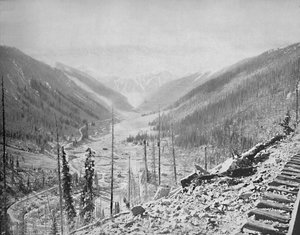 Montagne Sultan, près de Silverton, Colorado, vers 1897