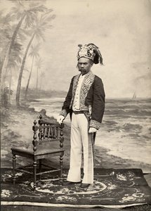 Sultan de Batjan, îles Pulau Bacan, Maluku, Indonésie - Unbekannt