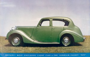 Sunbeam Talbot Ten voiture, 1939 - Unbekannt