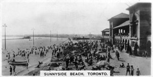 Plage de Sunnyside, Toronto, Canada, vers 1920 - Unbekannt