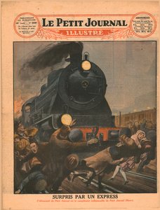 Surpris par un express, 1929