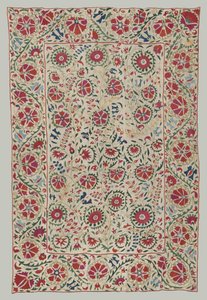 Suzani : rideau ou couvre-lit, vers 1800 - Unbekannt