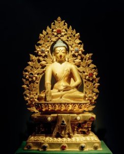 Svaraghosa-Raja (?) / Sculpture, 18e s.