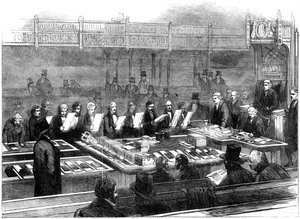 Prestation de serment des membres du nouveau parlement, 19ème siècle - Unbekannt