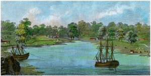 Sydney Cove, Nouvelle-Galles du Sud, Australie, 20 août 1788, vers 1885 - Unbekannt