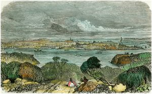 Sydney, Nouvelle-Galles du Sud, Australie, vers 1870