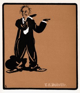 TE Dunville 1868-1924, chanteur et comédien anglais, fin du 19e siècle - Unbekannt
