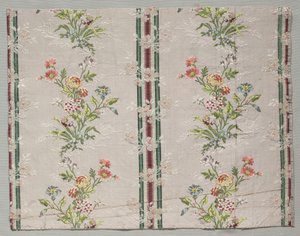 Taffetas, broché, vers 1790 - Unbekannt