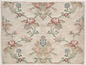 Fragment de taffetas, c. 1730 - Unbekannt