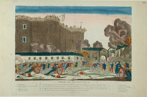 Prise de la Bastille le 14 juillet 1789 - Unbekannt
