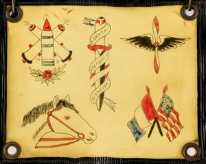 Tatouage flash, 20ème siècle - Unbekannt