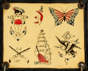 Tattoo Flash, XXe siècle - Unbekannt