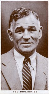 Ted Broadribb, boxeur et manager britannique, 1938