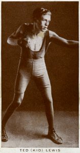 Ted Kid Lewis, boxeur britannique, 1938 - Unbekannt