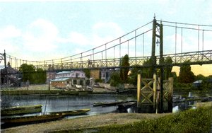 Pont de Teddington, Londres - Unbekannt