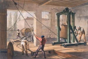 Fil télégraphique aux travaux de Greenwich - Unbekannt