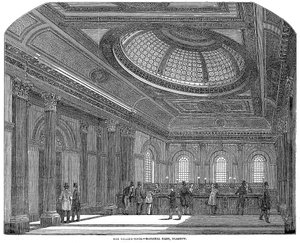 Salle de comptage, Banque nationale d